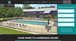 Desktop Screenshot of cambridgehouseapt.com
